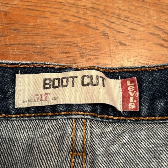 Levi’s 517 Bootcut Jeans 36/34 - Picture 9 of 11